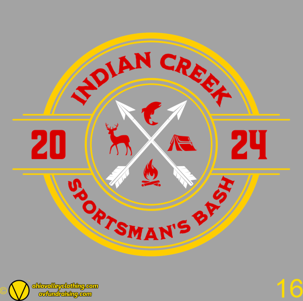 Indian Creek Sportman's Bash 2024 Indian Creek Sportman's Bash 2024 Design 16