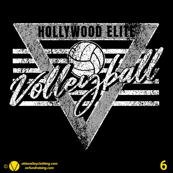 Hollywood Elite Volleyball 2024 Design 06
