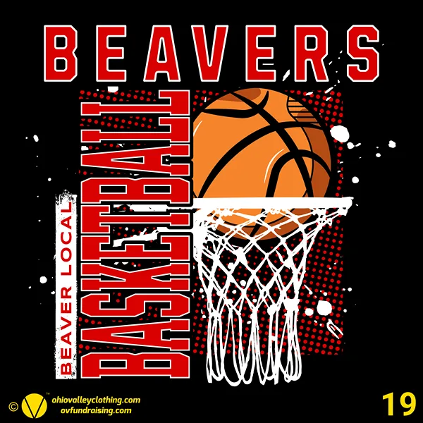 Beaver Local Boys Basketball 2024-2025 Design 19