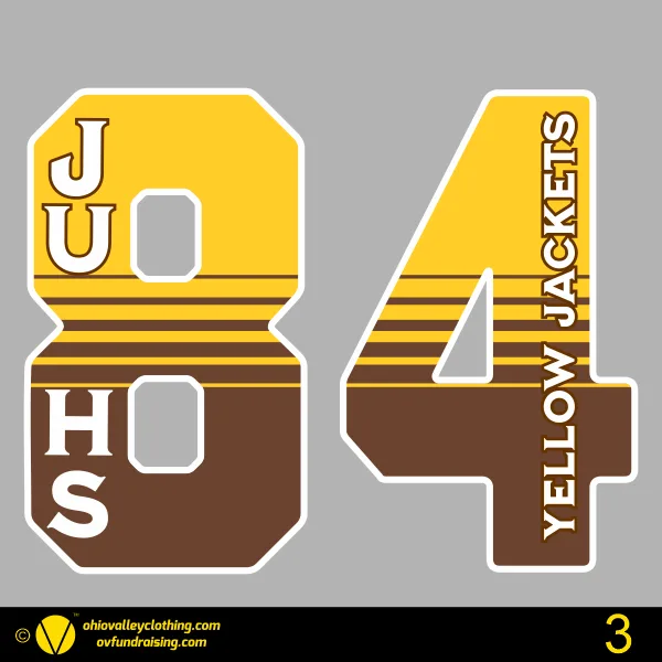 Jefferson Union High School Class of 1984- Design 003