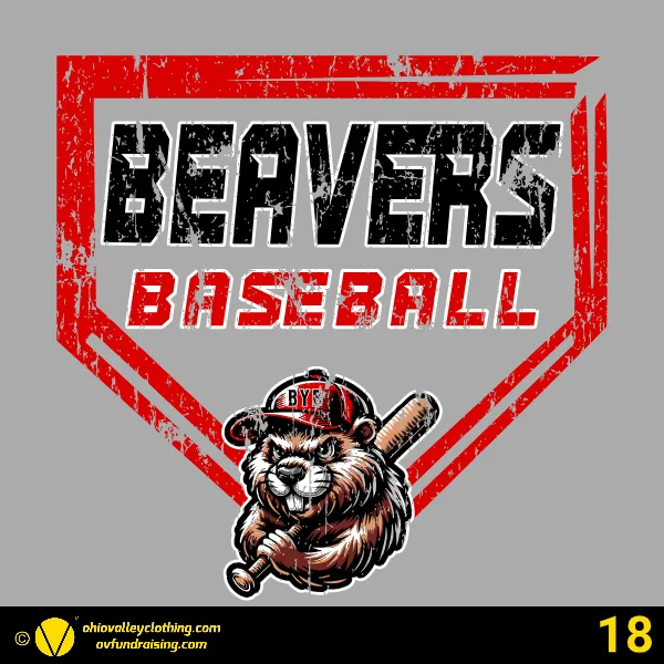 Beaver Youth Baseball 2025 Design 18