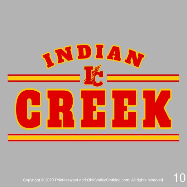 Indian Creek Cross Country 2023 Fundraising Sample Designs Page 10