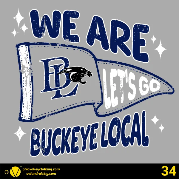 Buckeye Local Lady Panthers Basketball 2025-26 Design 34