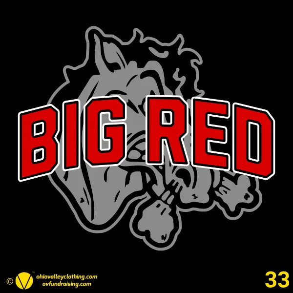 Steubenville Big Red Track 2026 Design 33