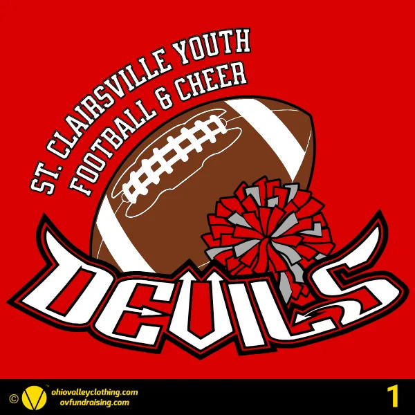 Devils Youth Football & Cheer 2026 Design 01