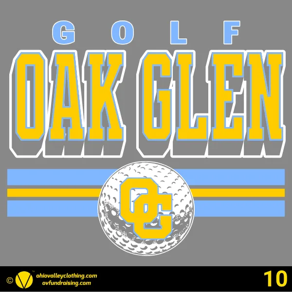 Oak Glen High School Golf 2026 Design 10