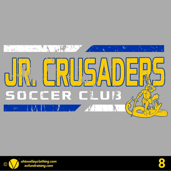 Jr. Crusaders Soccer 2026 Design 08