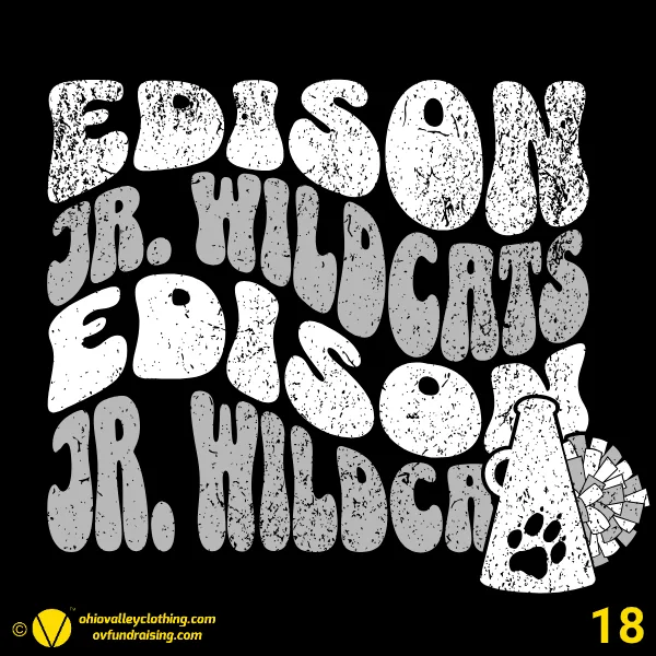 Edison Jr. Wildcats Cheer 2024 Design 18