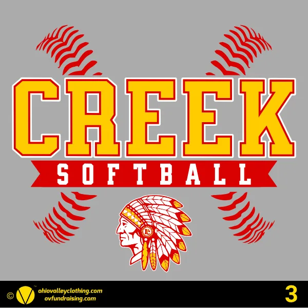 Indian Creek Softball 2026 Design 03