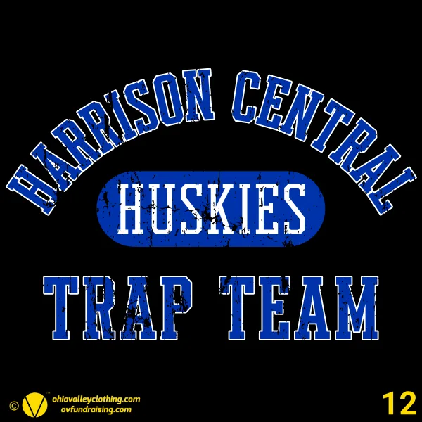 Harrison Central Trap Shooting Team 2026 Design 12