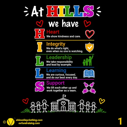 Hills Elementary 2026 Fundraising Sample Designs