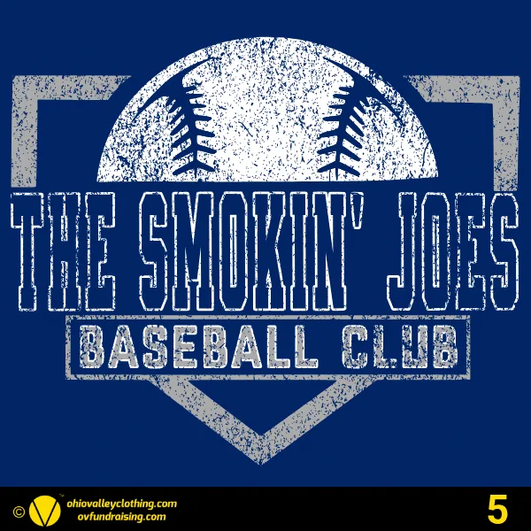The Smokin' Joes Baseball Club Fall 2024 Design 05