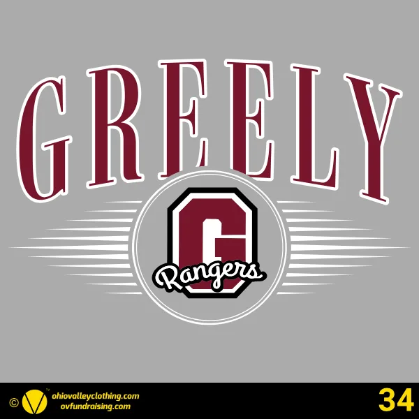 Greely Rangers Football 2026 Design 34