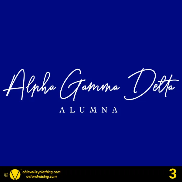 Alpha Gamma Delta 2026 - Edmond, OK Design 03