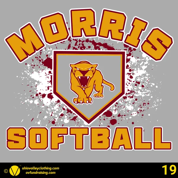 University of Minnesota Morris Softball 2026 Design 19