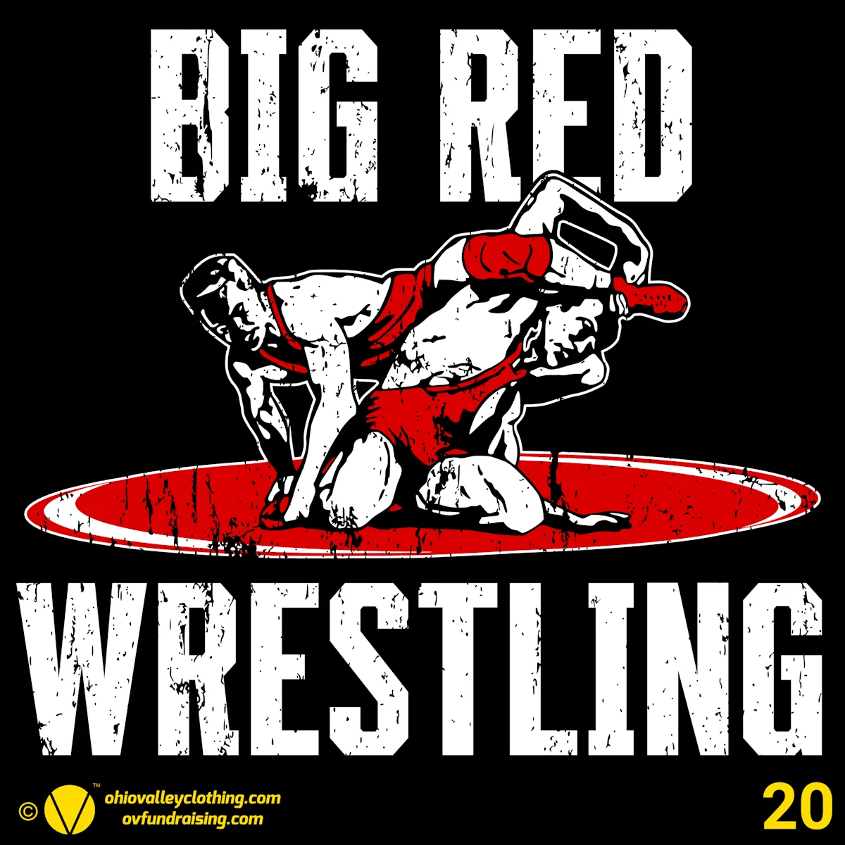 Steubenville Big Red Wrestling 2025-26 Design 20