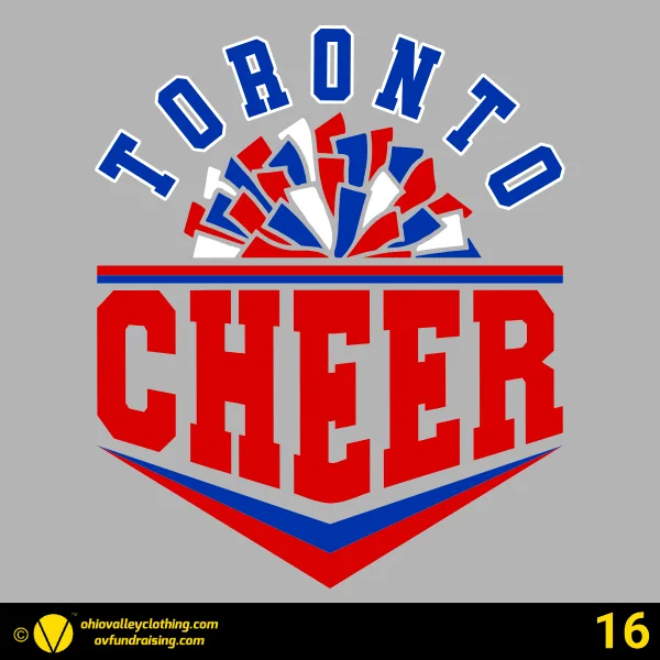 Toronto High School Cheer 2024 Design 16