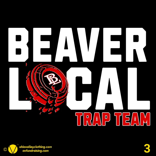 Beaver Local Trap Team 2025 Design 03