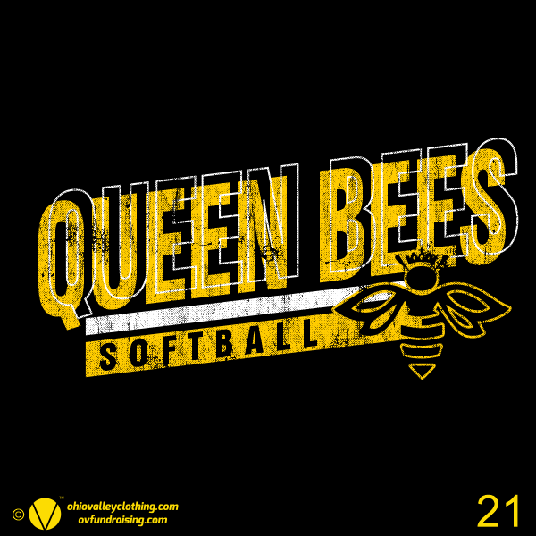 Queen Bee Softball Sample Designs 2024 Queen Bee 2024 Fundraising Sample Design 21