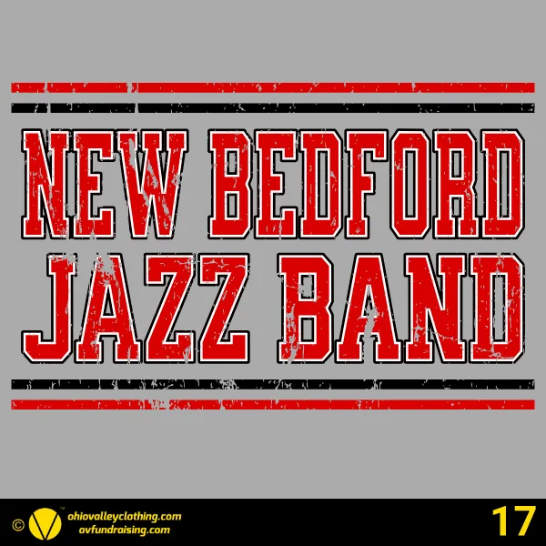 New Bedford High School Jazz Band 2026 Design 17