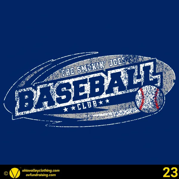 The Smokin' Joes Baseball Club Fall 2024 Design 23