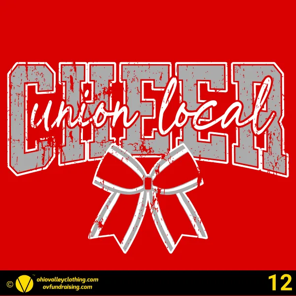 Union Local Little Jets Cheer 2026 Design 12