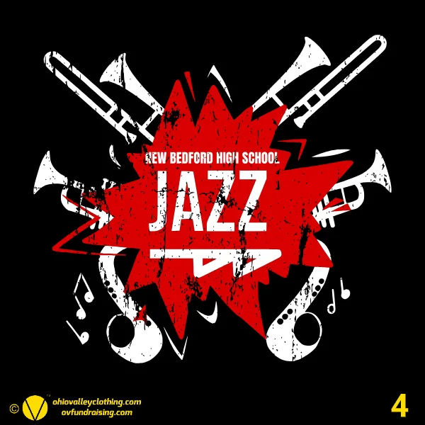 New Bedford High School Jazz Band 2026 Design 04