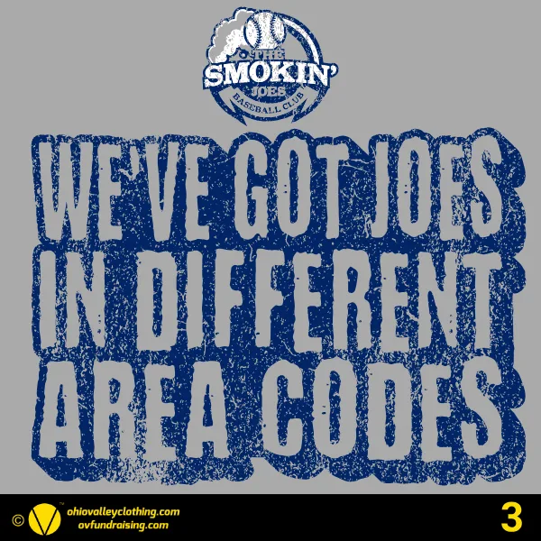 The Smokin' Joes Baseball Club Fall 2024 Design 03