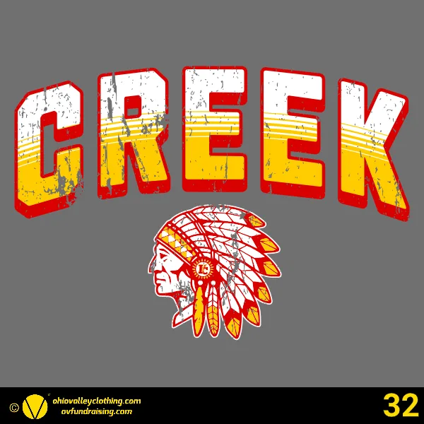Indian Creek Youth Football and Cheering 2025 Design 32
