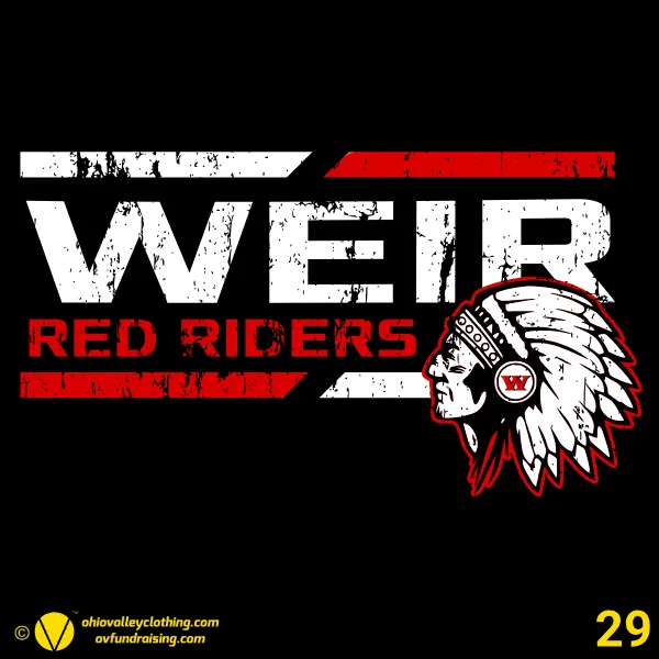 Weir Middle School Baseball 2026 Design 29
