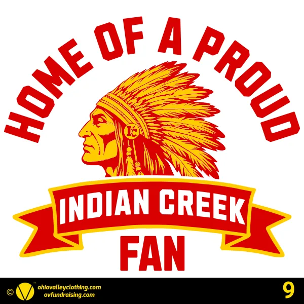 Indian Creek Boosters Yard Signs 2026 Design 09