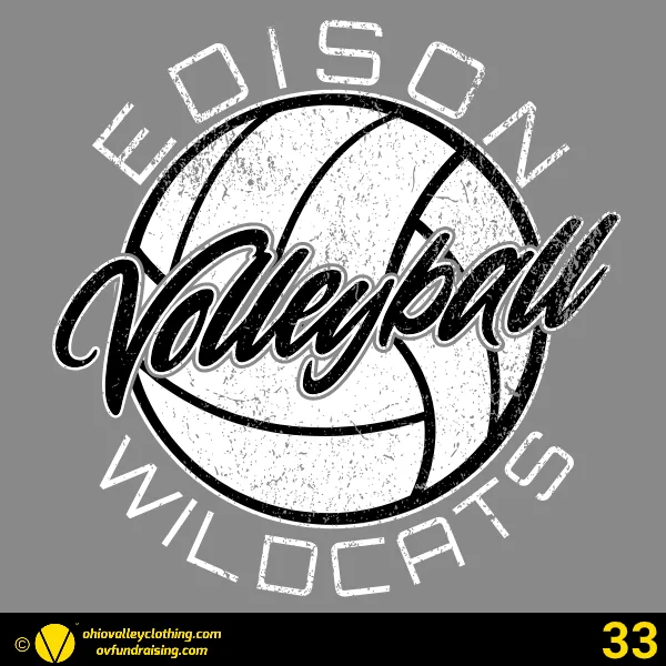 Edison Volleyball 2024- Design 33