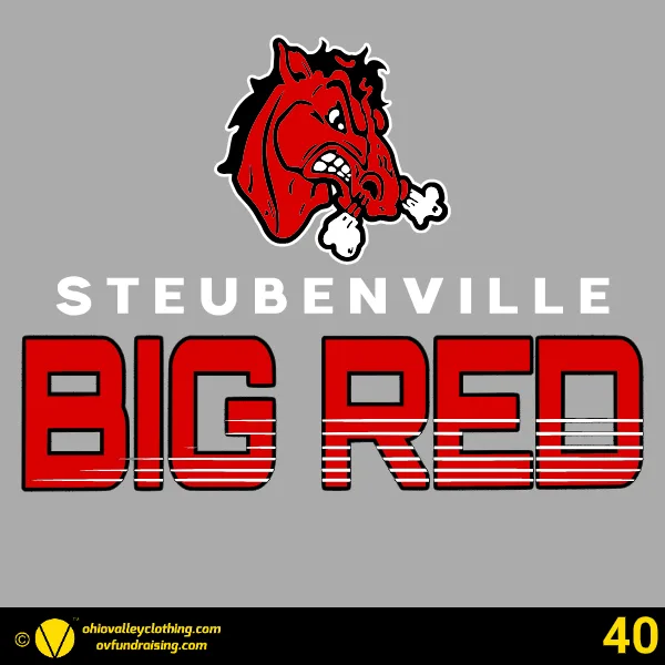 Steubenville Big Red Boys Soccer 2025 Design 40
