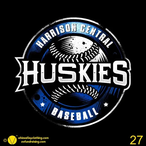 Harrison Central Youth Baseball Design 27