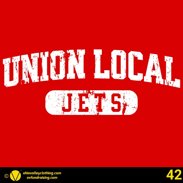 Union Local Little Jets Football 2026 Design 42