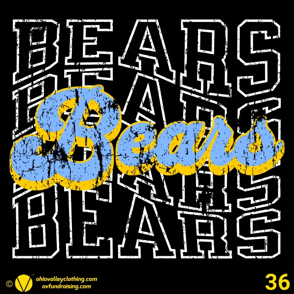 Oak Glen Jr. Bears Cheer 2025 Design 36