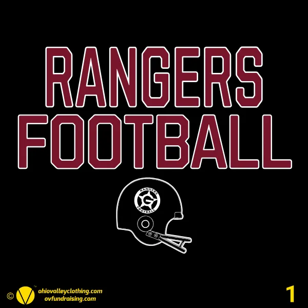 Greely Rangers Football 2026 Design 01