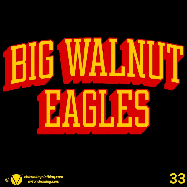 Big Walnut High School Swim Team 2026 Design 33