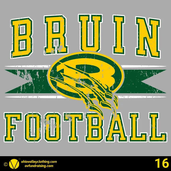 Brooke Bruin Youth Football & Cheer 2025 Design 16