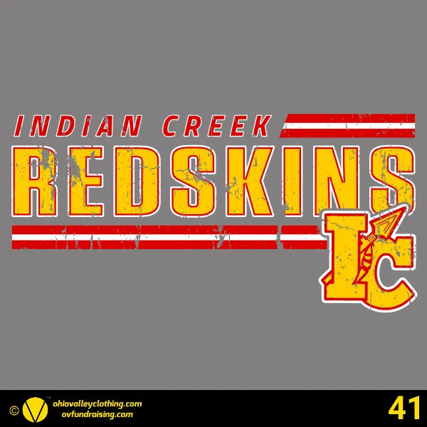 Indian Creek Football Boosters 2025 Design 41
