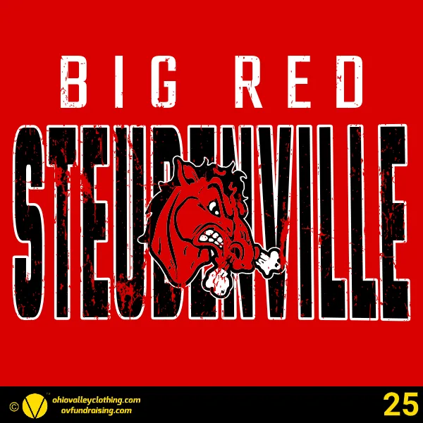 Steubenville Big Red Boys Soccer 2025 Design 25