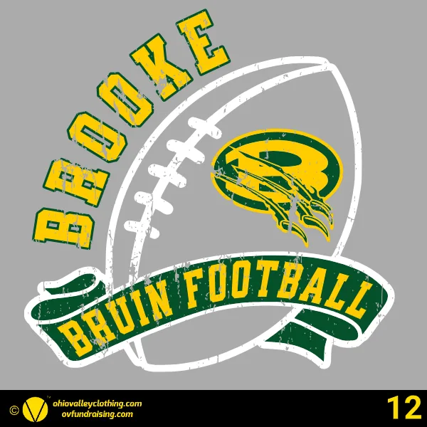 Brooke Bruin Youth Football & Cheer 2025 Design 12