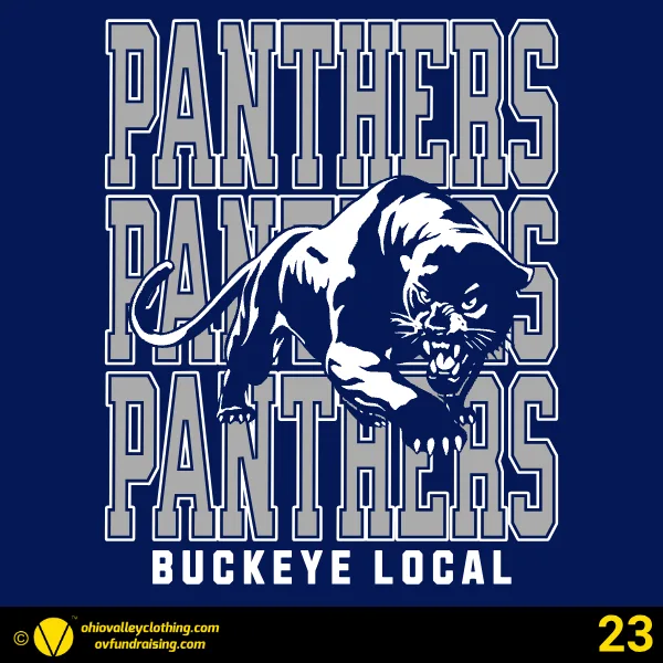Buckeye Local Junior Panthers Basketball 2026 Design 23