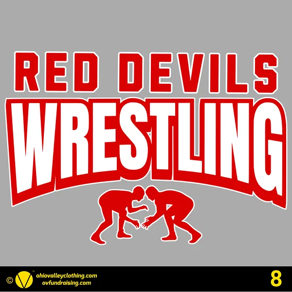 St. Clairsville Wrestling Club 2024-2025 Design 08