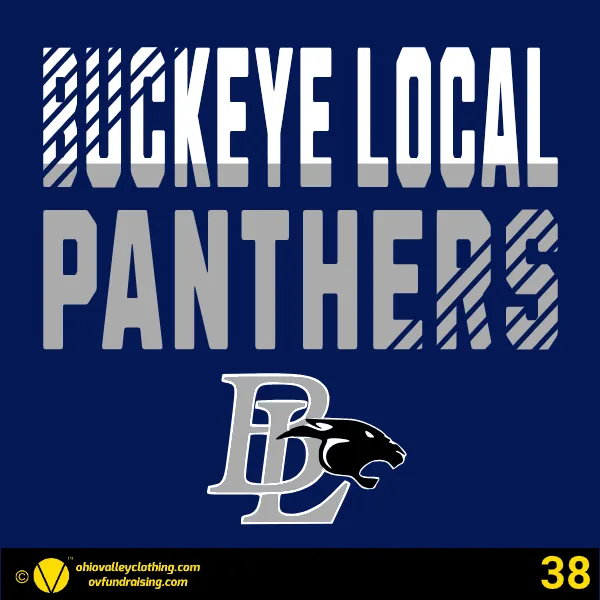 Buckeye Local Lady Panthers Basketball 2025-26 Design 38
