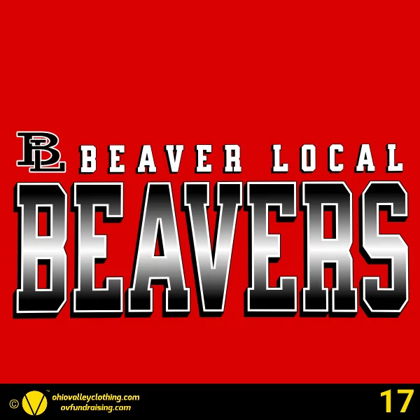Beaver Local Cross Country Fundraiser 2024- Design 17