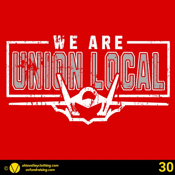 Union Local Little Jets Football 2026 Design 30