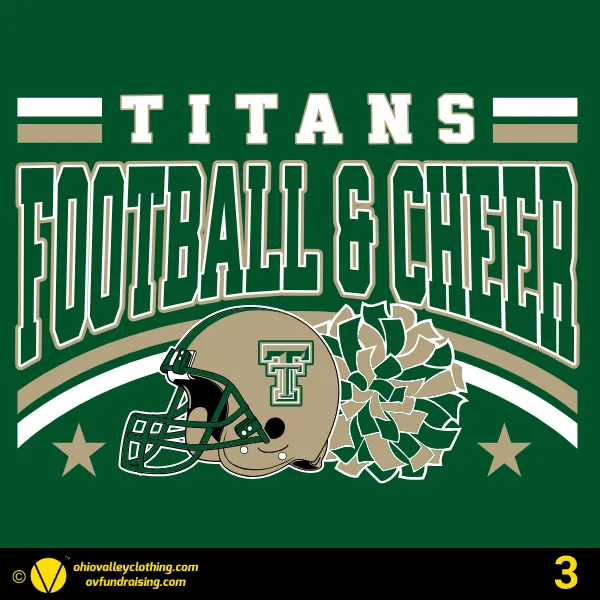 Toronto Titans Youth Football & Cheer 2026 Design 03