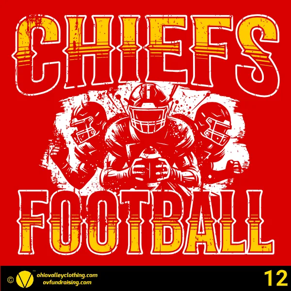 Indian Creek Youth Football and Cheering 2025 Design 12