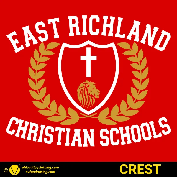 East Richland Christian Schools Fall 2024 Crest